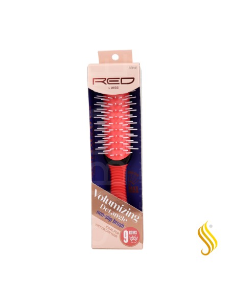 Red Kiss 9  Rows Volumizing Detangle Brush Cepillo